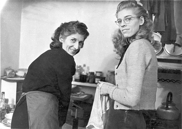 Doushka and Celia ca.1950